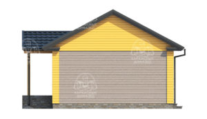 каркасный дом 8,5x9 Санкт-Петербург