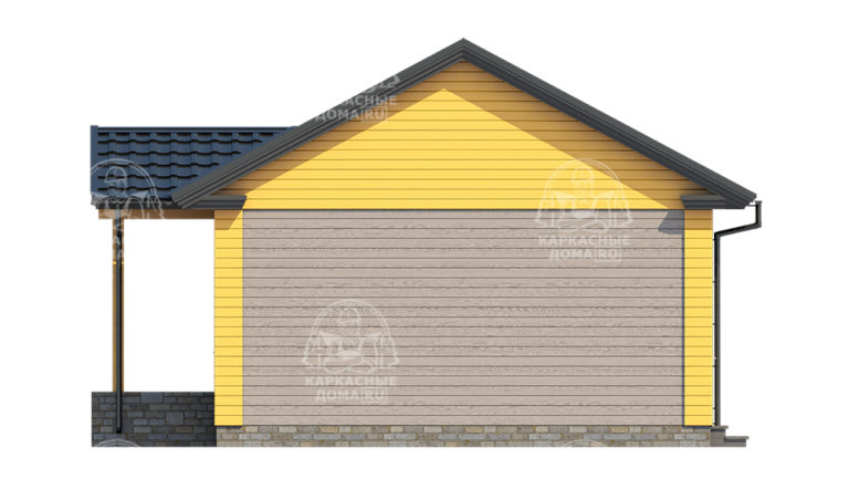 каркасный дом 8,5x9 Санкт-Петербург