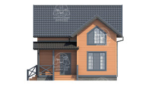 каркасный дом 8на8 Санкт-Петербург