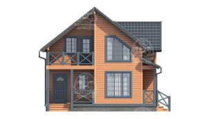 каркасный дом 8на8 Санкт-Петербург