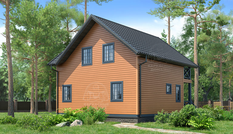 каркасный дом Гранат под ключ