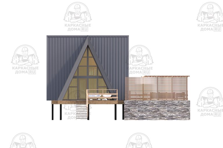 проект каркасного дома 7x11 Санкт-Петербург