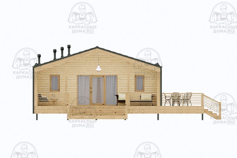 строительство каркасника 12x14 под ключ