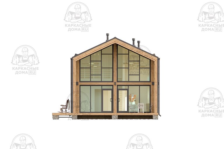 проект каркасного дома Андалузит Санкт-Петербург