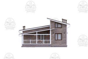 каркасный дом Аммолит под ключ