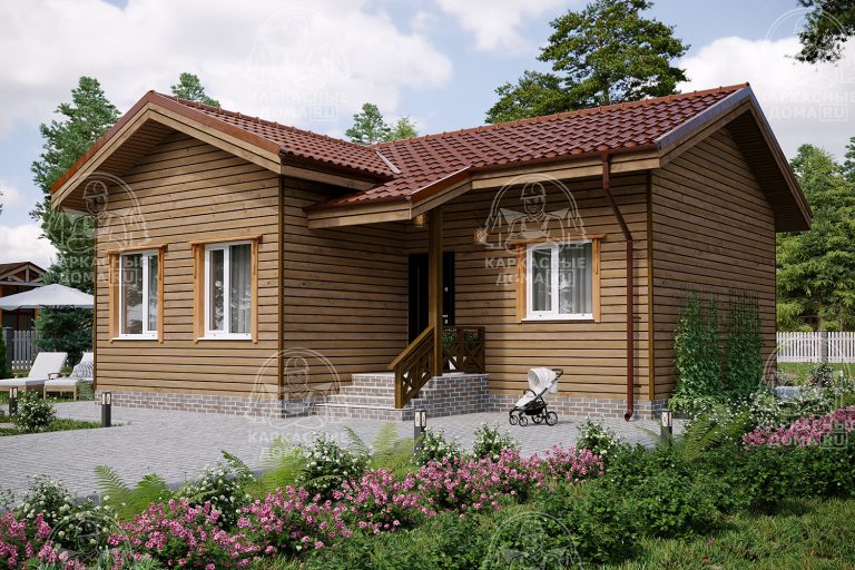 проект каркасного дома Диаспор СПб