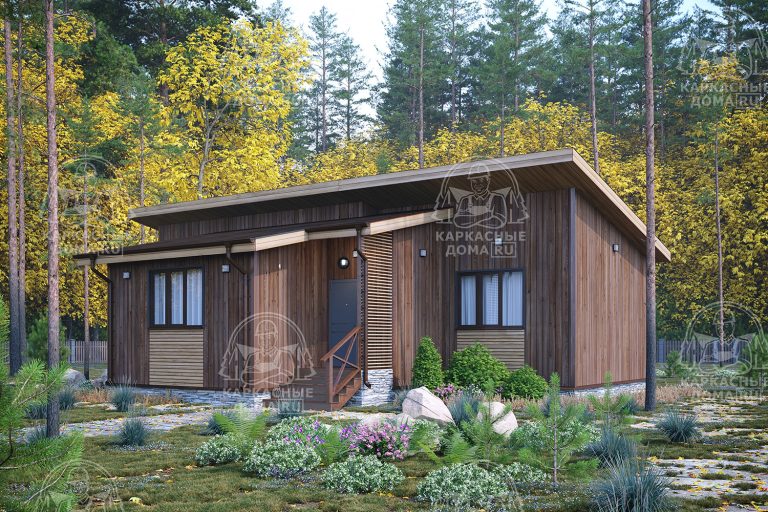 проект каркасного дома Демантоид СПб