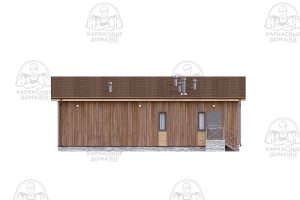 проект каркасного дома Демантоид 10x13 СПб