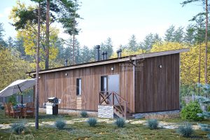 каркасный дом 10x13 под ключ