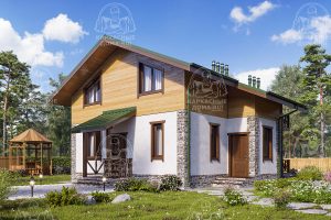 каркасный дом 12x13 под ключ