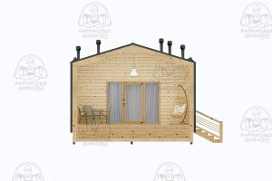 проект каркасной бани Еремеевит Санкт-Петербург
