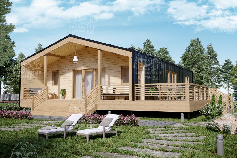 проект каркасного дома Гаспеит СПб