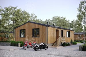 Каркасный дом 7x12 Ангелит