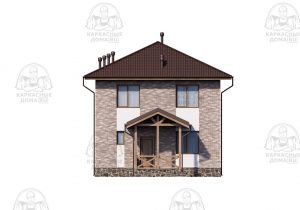 проект каркасного дома Индиголит Санкт-Петербург