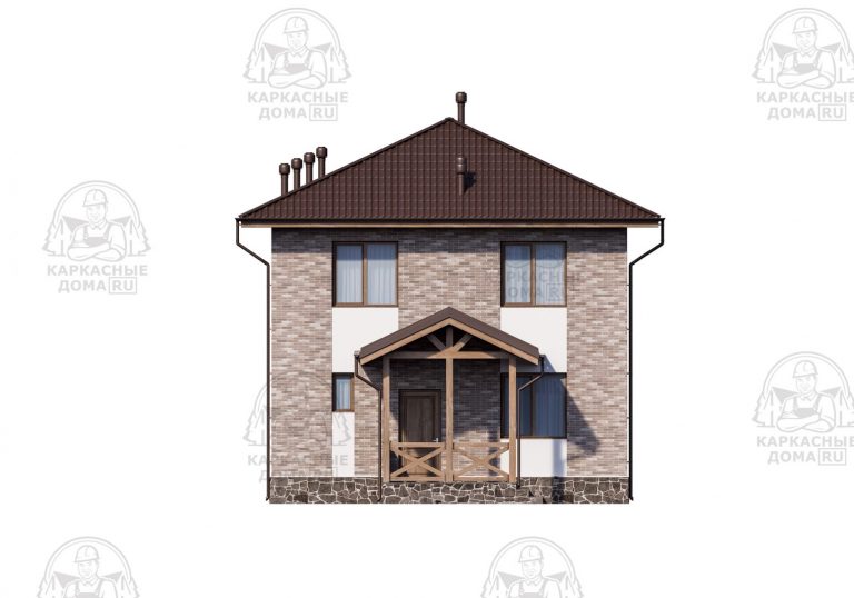 проект каркасного дома Индиголит Санкт-Петербург