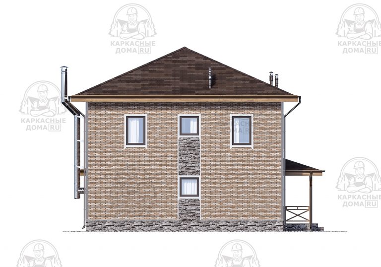 проект каркасного дома Гошенит Санкт-Петербург