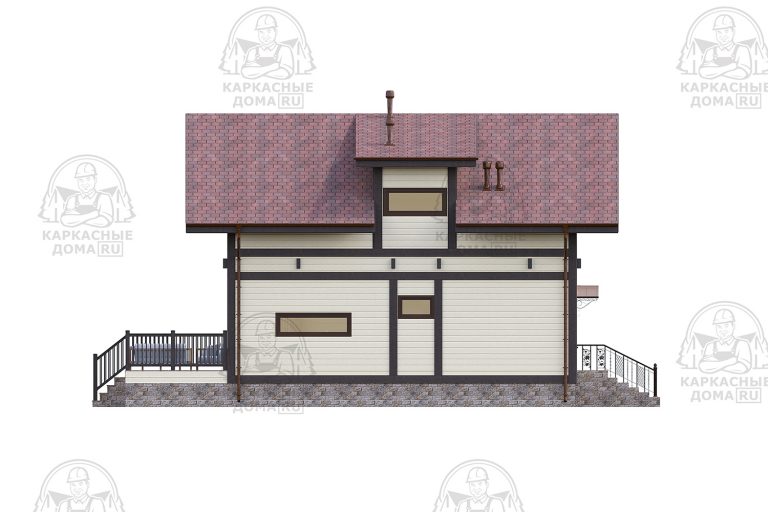 строительство каркасника 8x14 Диопсид под ключ