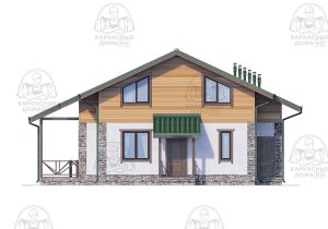 проект каркасного дома Гелиотроп Санкт-Петербург