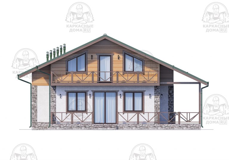 строительство каркасника 12x13 под ключ