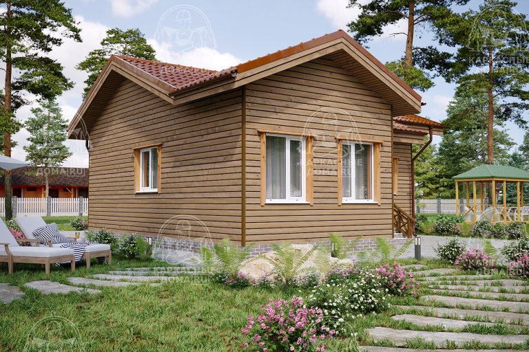 Каркасный дом 9x9 Диаспор 