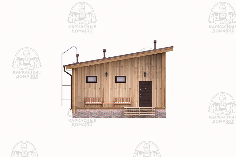 каркасный дом Данбурит под ключ