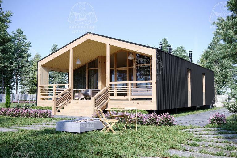 проект каркасного дома Сфен СПб