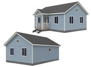 каркасный дом по акции СПб